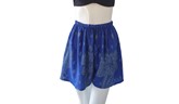 Royal Blue Beach Shorts For Women